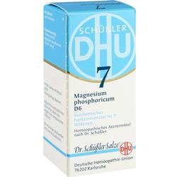Eine Packung mit Schüßler-Salzen Nr. 7 von Dr. Schüßler.
