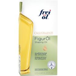 Verpackung von "frei öl" Figuröl mit Anti-Cellulite-Effekt und Silhouette-Straffung.